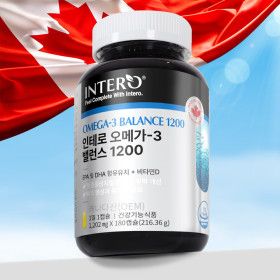 상품 이미지: 오메가3 1200mg 6개월분  (180캡슐) 캐나다산 임산부 엔초비 비타민D
