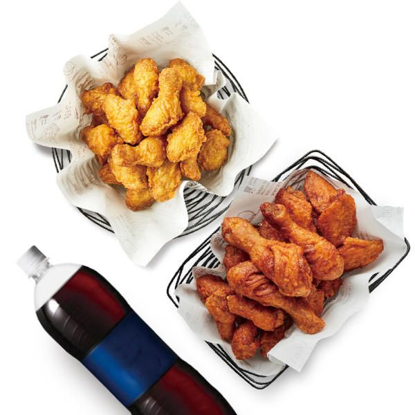상품 이미지: 교촌치킨 허니콤보+레드콤보+콜라1.25L