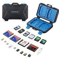 상품 이미지: PULUZ 메모리카드 SIM카드 방수 보관 케이스 - SD TF CF 다기능 수납함