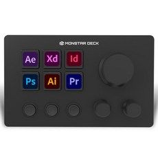 상품 이미지: 몬스타기어 몬스타덱 영상편집보드, TS16N3(블랙)
