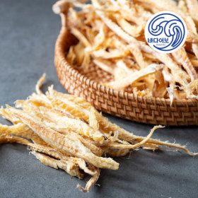 상품 이미지: 최상급 자연건조 황태채 1kg / 무료배송 황태채조림