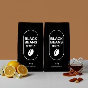 상품 이미지: 블랙빈스 에디오피아예가체프G2 500g2봉 원두커피 드립백 1봉 랜덤발송(베트남 단독 구매 제외)