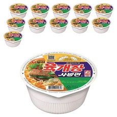 상품 이미지: 육개장 사발면 86g, 12개