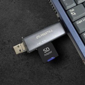상품 이미지: MT-R307 OTG 멀티 카드리더기 USB 3.0+C타입 3.1 마이크로 SD CF 블랙박스 카메라 노트북 컴퓨터 메모리
