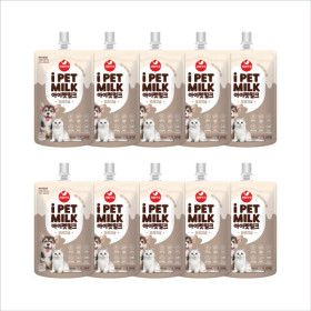 상품 이미지: (스타배송) 아이펫밀크 180ml X 10개입 서울우유 펫밀크 우유 오리지널 10개