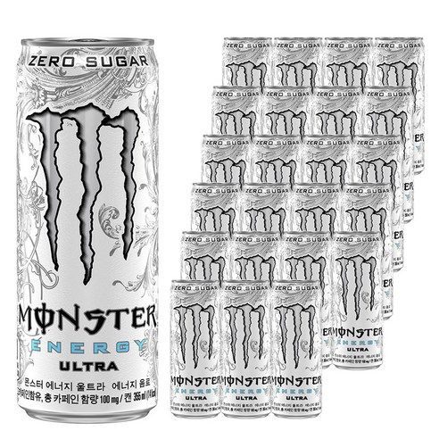 상품 이미지: 몬스터 에너지 울트라, 355ml, 24개