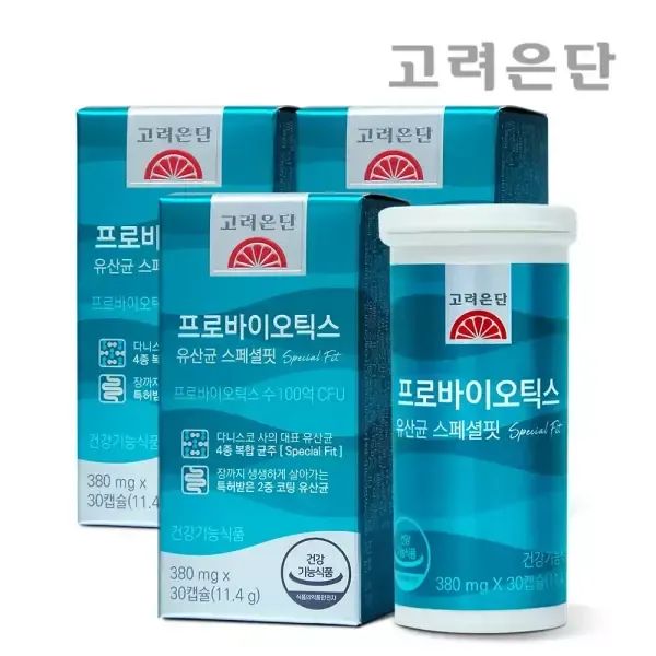 상품 이미지: [본사직영] 고려은단 프로바이오틱스 유산균 스페셜핏 100억 유산균 30C X 3개 (3개월분)