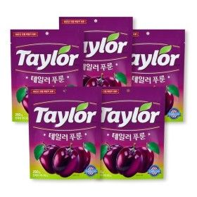 상품 이미지: 테일러팜스 공식 푸룬 건자두 250g x 5봉