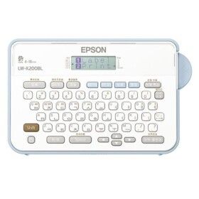 상품 이미지: EPSON)라벨프린터 LW-K200BL/라벨기/라벨/부착/이름/스티커/휴대용/무선/출력/프린트기/라벨링/네임/새학기