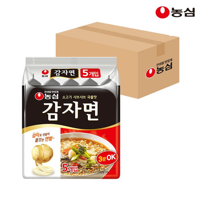 상품 이미지: 농심 감자면 117g, 40개