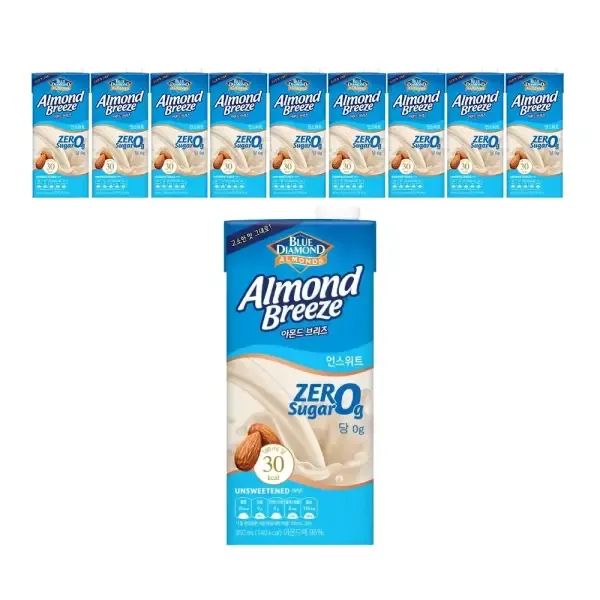 상품 이미지: 아몬드브리즈 언스위트, 950ml, 10개