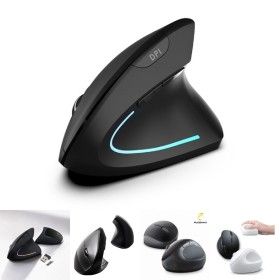 상품 이미지: TGIC 버티컬 무선 마우스 TGIC V1000/컴퓨터/노트북/손목터널/손목터널증후군/사무용/무음/가정용/서핑용