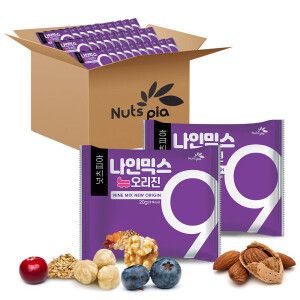 상품 이미지: NEW 나인믹스 오리진 100봉 낱봉 하루 한줌 견과