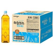 상품 이미지: 하늘보리 에코 무라벨, 1.5L, 12개