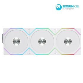 상품 이미지: 서린공식 LIAN LI UNI FAN TL Wireless 120 리버스 화이트 3팩