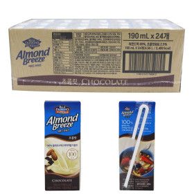 상품 이미지: 아몬드브리즈 초콜릿 190ml 24개입 1박스 초코우유