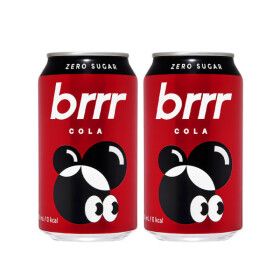 상품 이미지: 부르르 제로 콜라 350ml 24캔 2박스 음료수 탄산음료