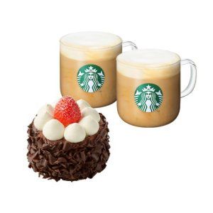 상품 이미지: 언제나 특별해요 바닐라 라떼 T 2잔 + 딸기 촉촉 초코 생크림 케이크