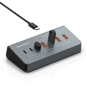 상품 이미지: USB 3.2 C타입 7in1 버티컬 멀티 허브