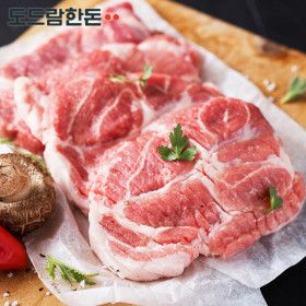 상품 이미지: (신선집중) 도드람한돈  냉장 칼집 목심 구이용 1kg