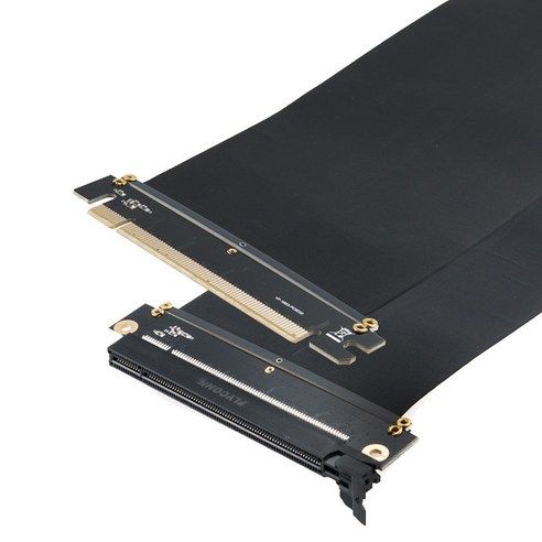 상품 이미지: 컴스 PCI Express 연장 아답터 16x PCI-E 3.0 플랫형 26cm IH286