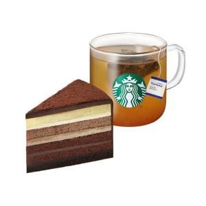 상품 이미지: (스타벅스) 자몽 허니 블랙 티 T + 진한 가나슈 9 레이어 케이크