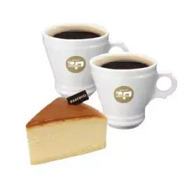 상품 이미지: [파스쿠찌] 아메리카노(R) 2잔+수플레 치즈 케이크(조각)