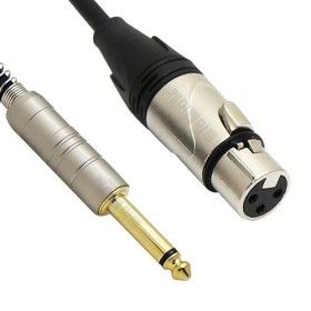 상품 이미지: MACK HA23 모노5.5/M-캐논/F 15m TS XLR 마이크선 음향 케이블 오디오 스피커 앰프 믹서 연결