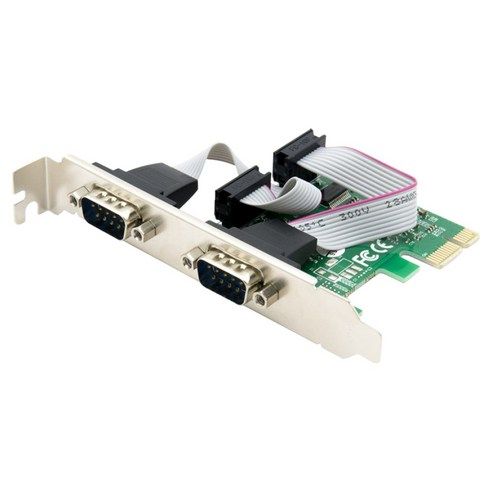 상품 이미지: 컴스마트 시리얼 카드 PCI Express 2포트 RS232 DB9 멀티 SW175