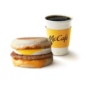 상품 이미지: (맥도날드) 소시지 에그 맥머핀 콤보