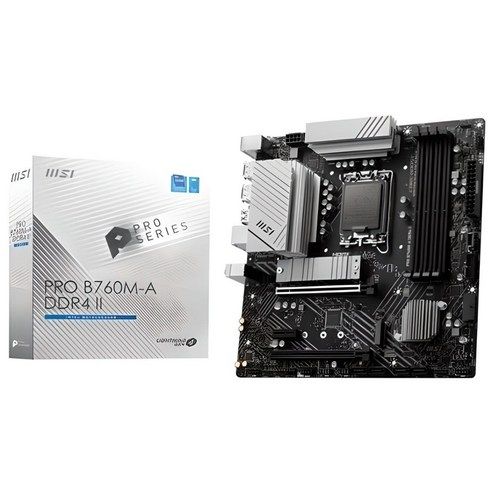 상품 이미지: MSI PRO B760M-A DDR4 II