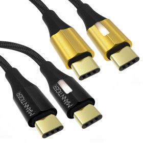 상품 이미지: 1+1 만타이거 제니스 100W PD CtoC 초고속충전 케이블 50cm USB-IF 인증 E-Marker 칩셋 탑재