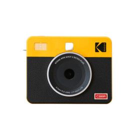 상품 이미지: 코닥 미니샷3 레트로 C300R (카트리지 8매 내장) 옐로우 포토프린터 즉석카메라 사진인화