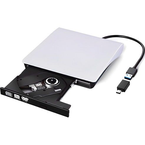 상품 이미지: 림스테일 USB 3.0 CD / DVD RW 멀티 외장형 ODD + C타입 젠더 세트