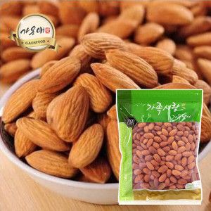 상품 이미지: 무염 볶은 아몬드 1kg / 볶음아몬드 구운아몬드 볶은아몬드 견과 견과류 건과 건과류