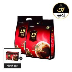 상품 이미지: G7 퓨어블랙 200개입 x 2개 + 15개입 (총 415개입)