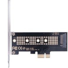 상품 이미지: M.2 NVME SSD PCIe 어댑터 카드 확장카드 PCI-E 4.0 X16/X8/X4 변환 M.2 인터페이스 메인보드용 컨버터 브라켓, 1개