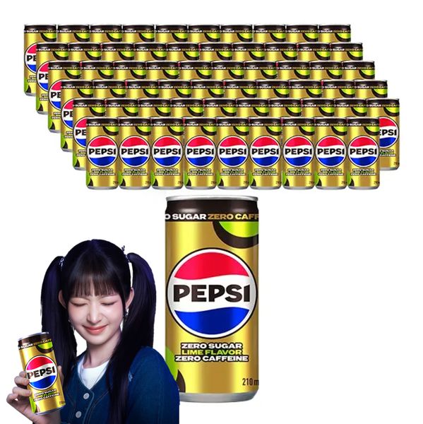 상품 이미지: 펩시 제로슈거 라임향 제로카페인 210ml, 60개