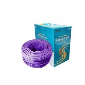 상품 이미지: (에스투씨엔아이)라인업시스템 LANSTAR LS-6UTP-300MP CAT.6 UTP 제작용 BOX 케이블 (퍼플 300m) 30522