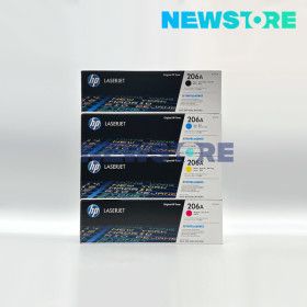 상품 이미지: HP COLOR LASERJET PRO M283FDN 토너 W2110A 정품 세트 206A