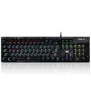 상품 이미지: (한글정발) 독거미 키보드 S2022 유선 게이밍 기계식 키보드 청축 적축 갈축 AULA 아우라