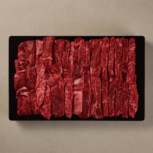 상품 이미지: 1++한우 구이용 모듬 400g+시즈닝+올리브오일(1포) (갈비살100g+앞치마살100g +업진안살100g+삼각살100g)