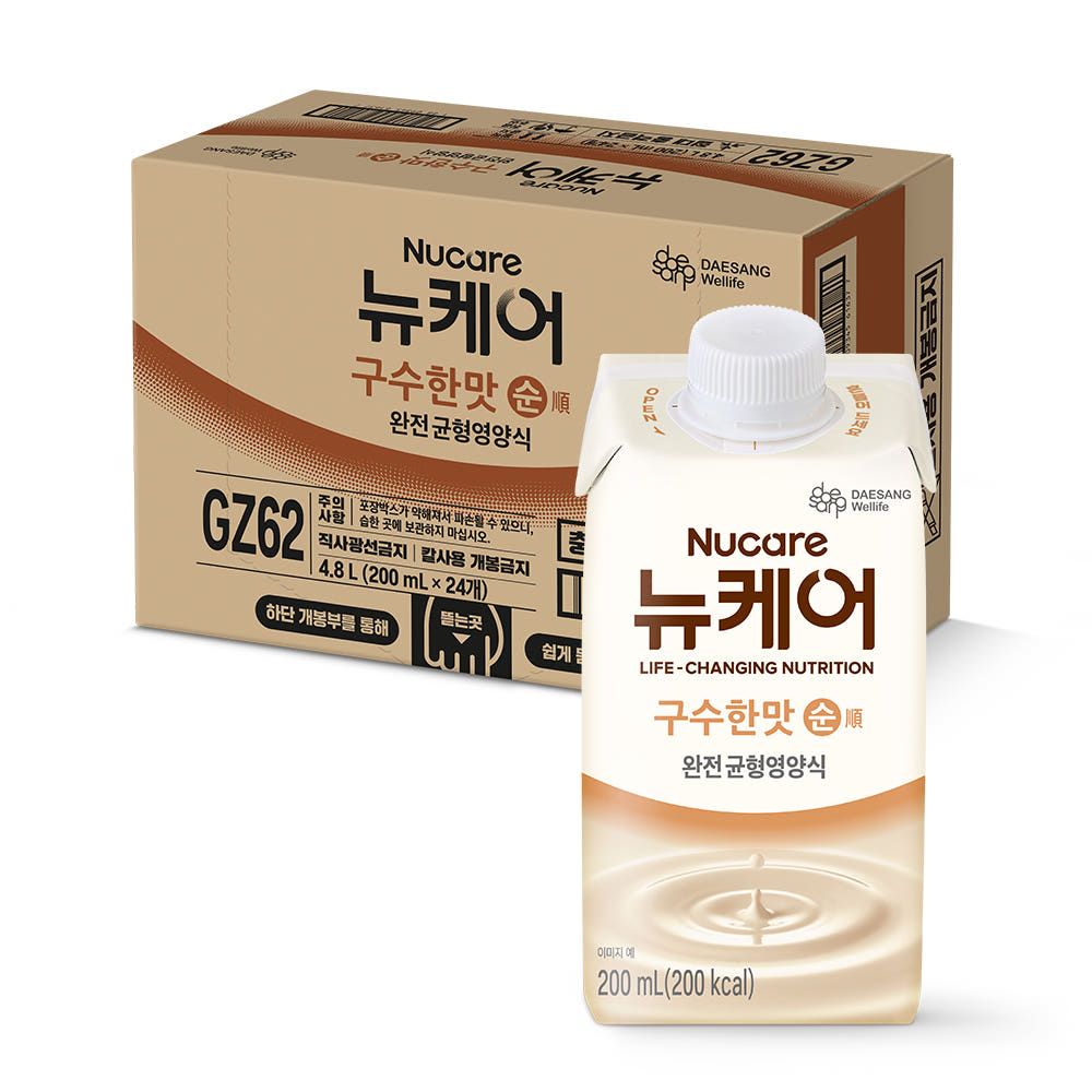 상품 이미지: 뉴케어 구수한맛 순 200 mL 24팩 균형영양식