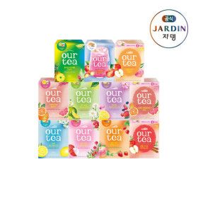 상품 이미지: 쟈뎅  교무실 탕비실 필수 아워티 프리미엄 과일티 11종 골라담기 8P+8P+4P 추가증정(정상가 26200원)