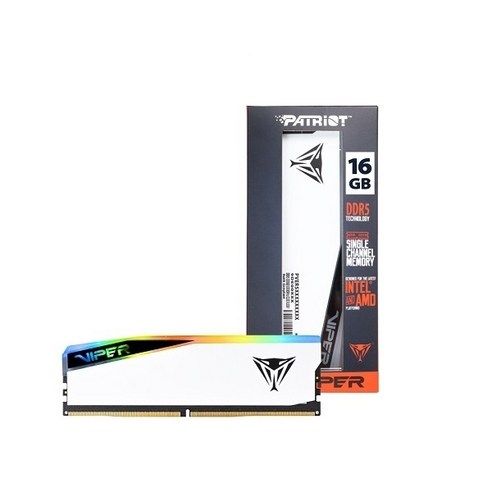 상품 이미지: 패트리어트 PATRIOT DDR5-6000 CL30 VIPER Elite 5 RGB 파인인포 (16GB)