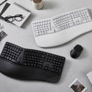 상품 이미지: 아이노트 NK907RB 인체공학 무선 블루투스 키보드