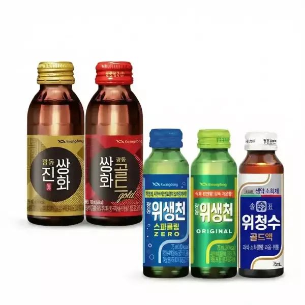 상품 이미지: [본사직영] 광동 쌍화 소화음료 30+20 구성 모음 / 쌍화골드 진쌍화 위생천 위청수