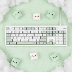 상품 이미지: 지클릭커 오피스프로 OPK50 사일런스 M RGB 풀윤활 무소음 방수 키보드 104키 Greenwich 2026년 첫 신제품