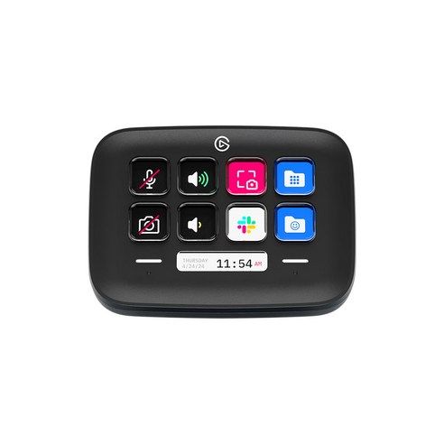 상품 이미지: 엘가토 Stream Deck Neo Black 스트림덱 네오 8Key 매크로 커스터마이징 / 공식 판매점