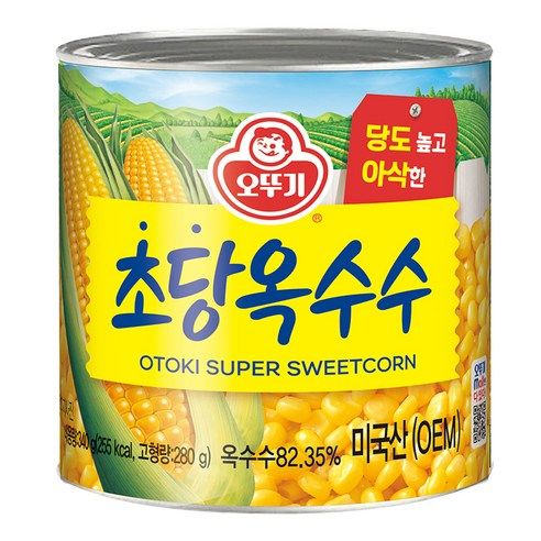 상품 이미지: 오뚜기 초당옥수수 통조림, 340g, 1개